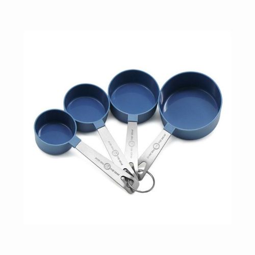 Measuring Cup Set 4 Pieces Stainless Steel Handle Measuring Tool Baking Gadget Tool Measuring Cup Set 4 Pieces Stainless Steel Handle Measuring Tool Baking Gadget Tool